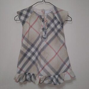 Burberry girls dress size 12 months
